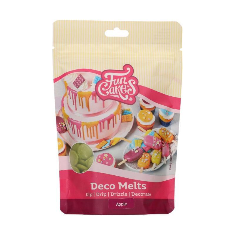 Deco Melts med Grøn Æble Smag - 250 G Kager og Slik