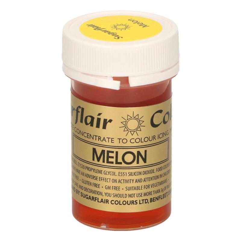 Koncentreret Pastafarve Melon 25 G - Farver til Bagning