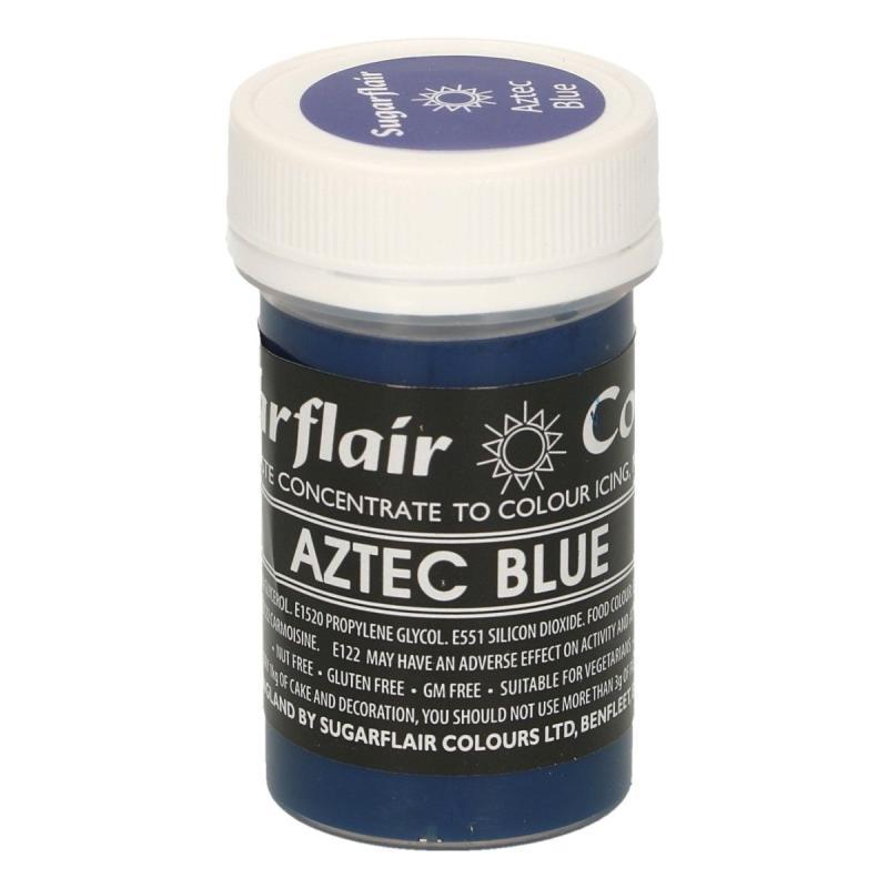 Koncentreret Pastafarve Pastel Aztec Blå 25 G - Kager & Sager