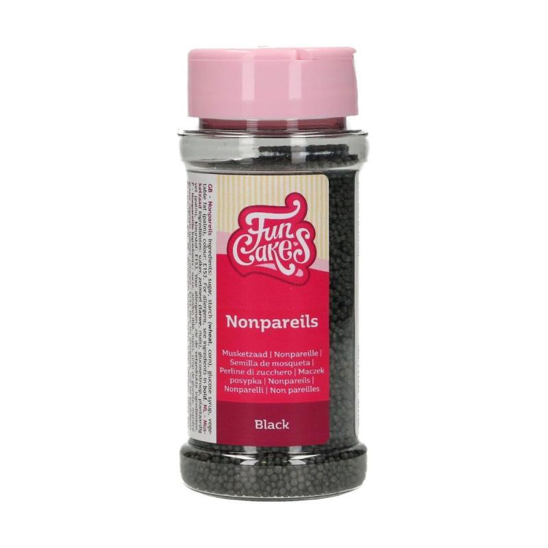 Nonpareils Sort 80 G - Perfekt til Kager og Søde Sager