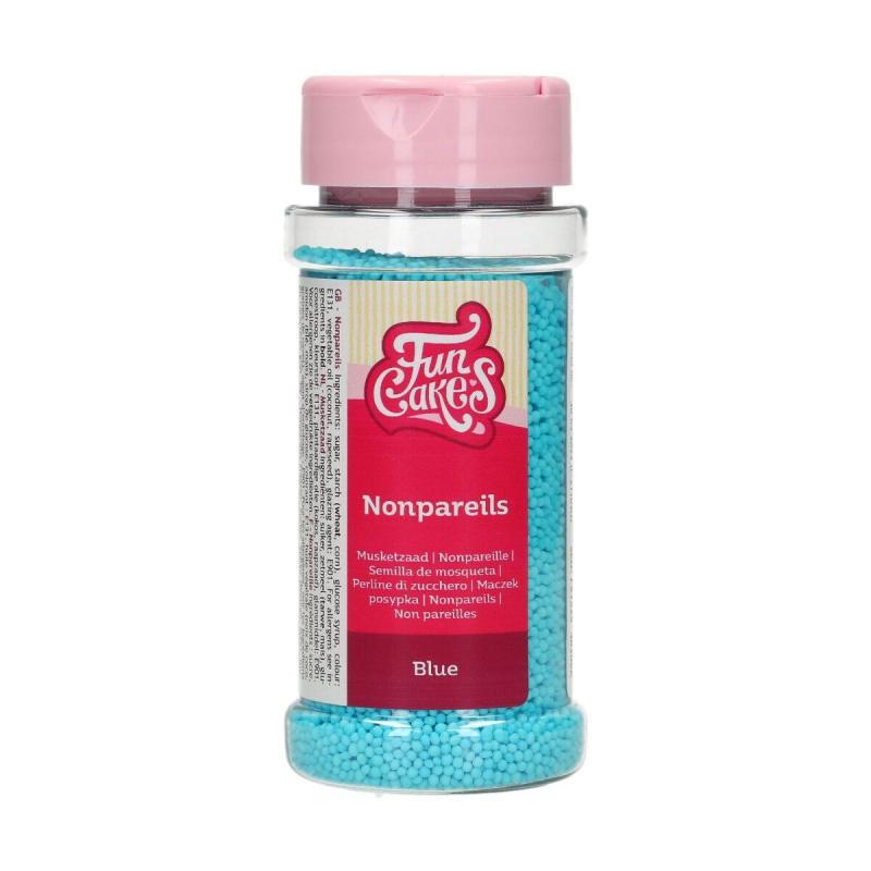 Nonpareils Lys Blå 80 G - Sødt Pynt til Kager