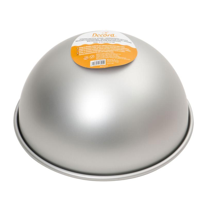 Professionel Aluminium Halvkugle ø22xh11 Cm
