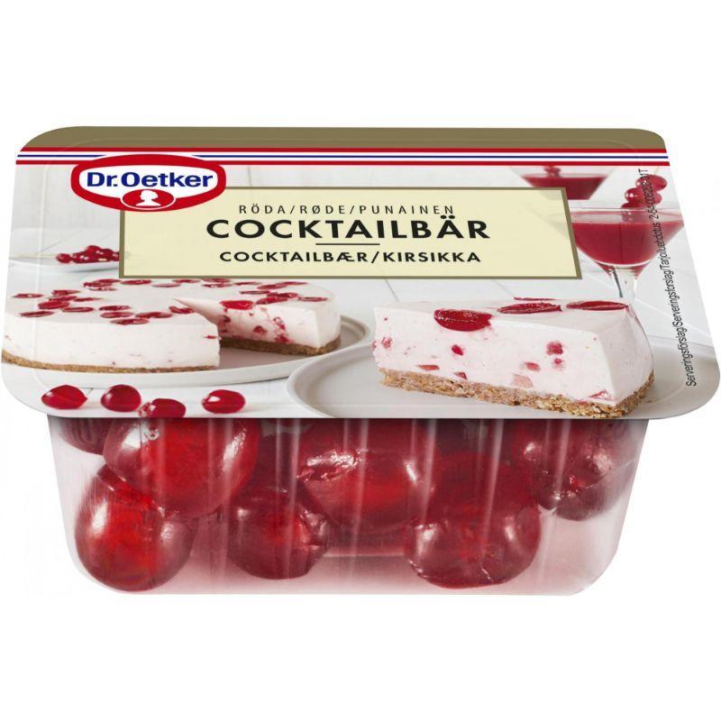 Røde Cocktailbær 100 G   Dr  Oetker