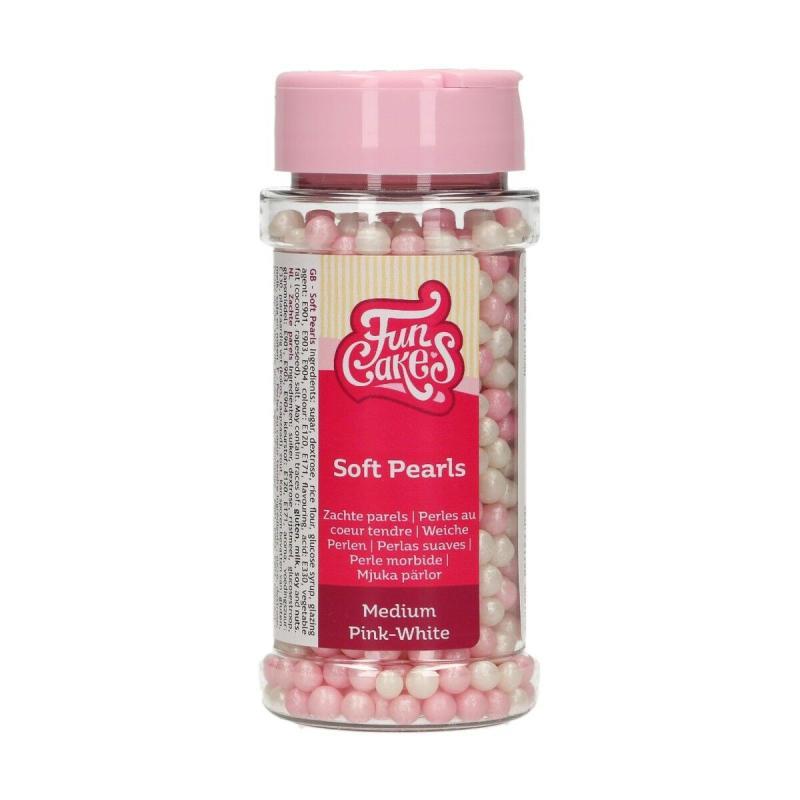 Soft Pearls Medium Pink White 60 G