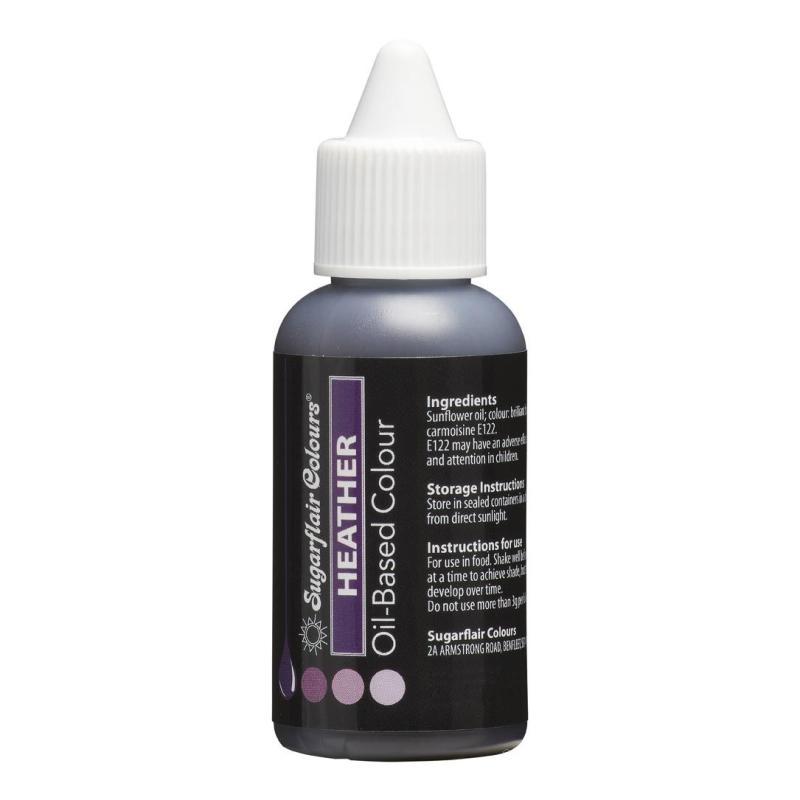 Sugarflair Oliebaseret Farve - Heather 30 Ml