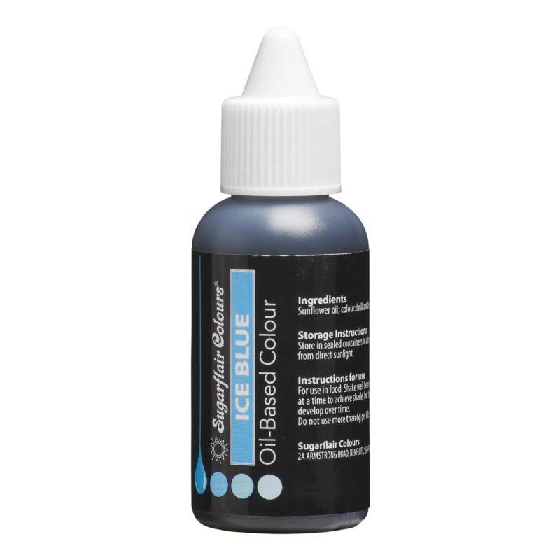 Sugarflair Oil Based Colour   Ice Blue 30 Ml