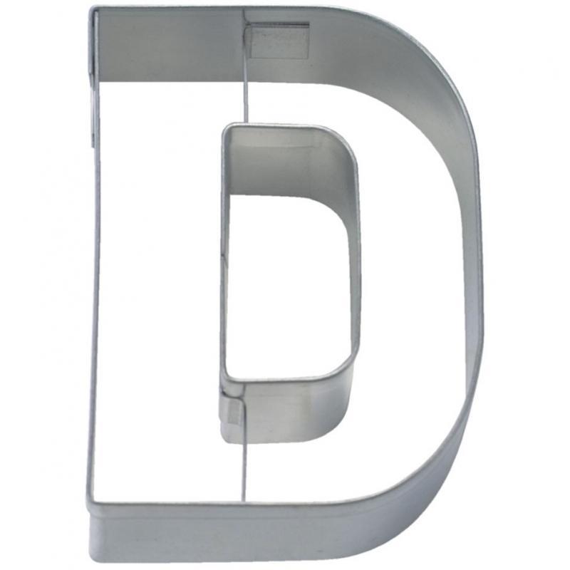 Udstikker Bogstav D - 6,5 cm til bagning - Stort udvalg!