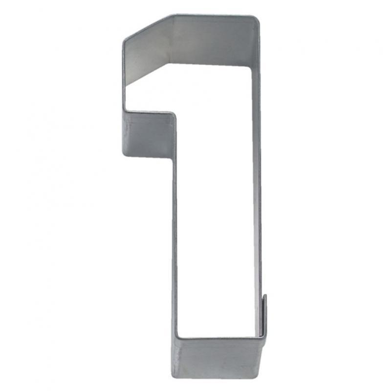 Udstikker Tal 1 - 6,5 cm til Bagning og Kager