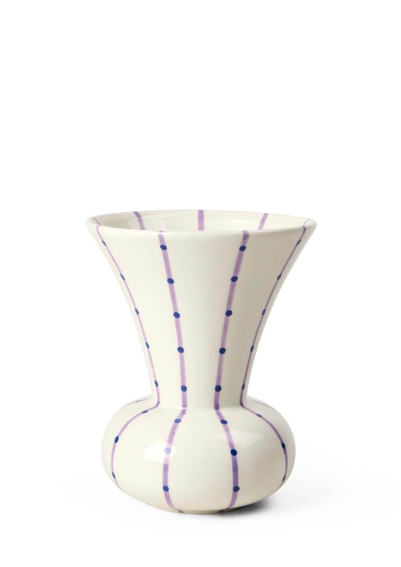 Kähler Signature Vase H15 - Lilla Skønhed til Dine Blomster!