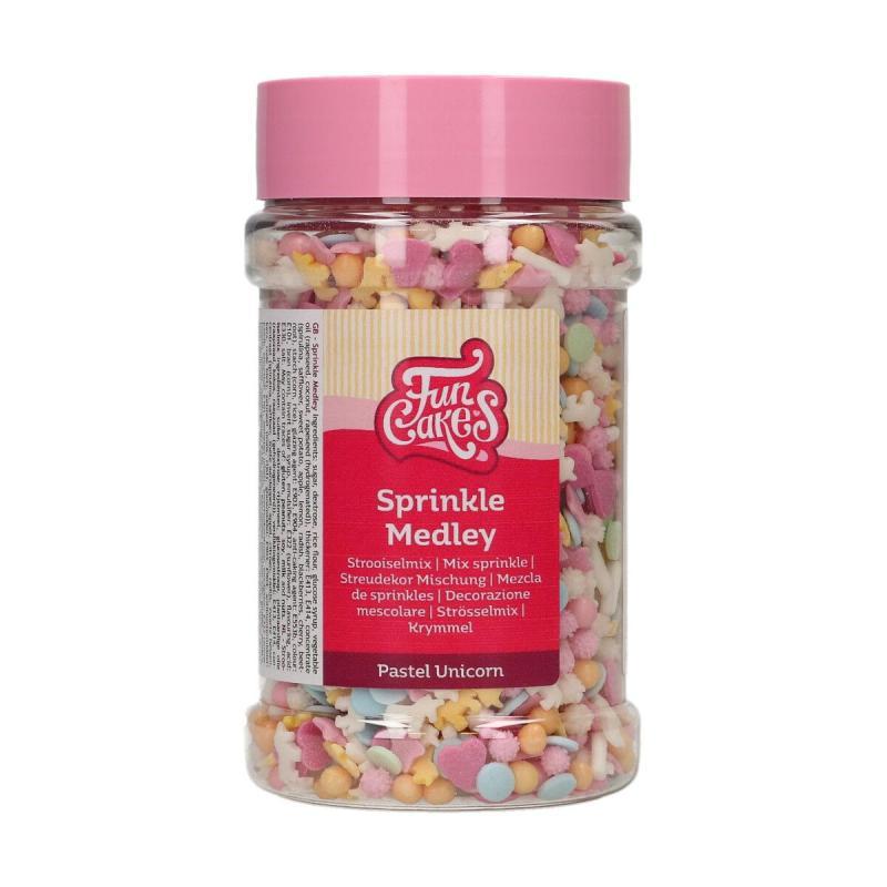 Funcake   Sprinkle Medley Drys Medley  Unicorn Pastel 180g