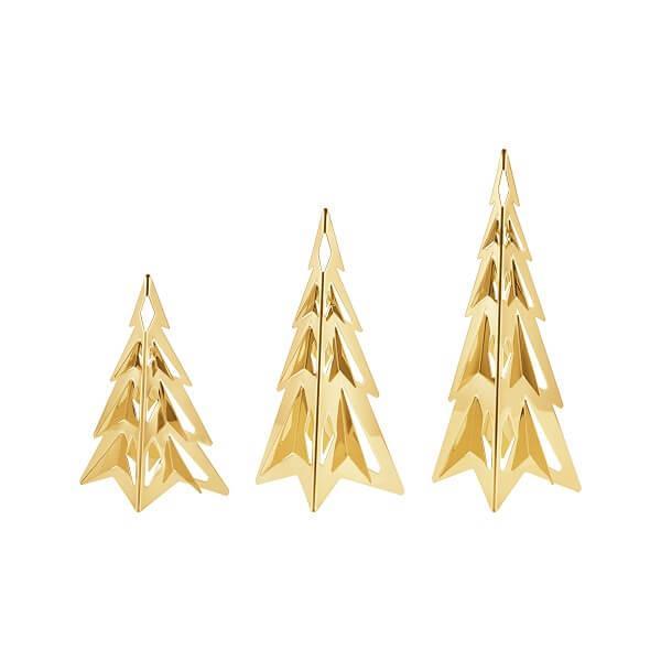 Georg Jensen Jul 2024 Juletræ Small  Medium   Large Forgyldt