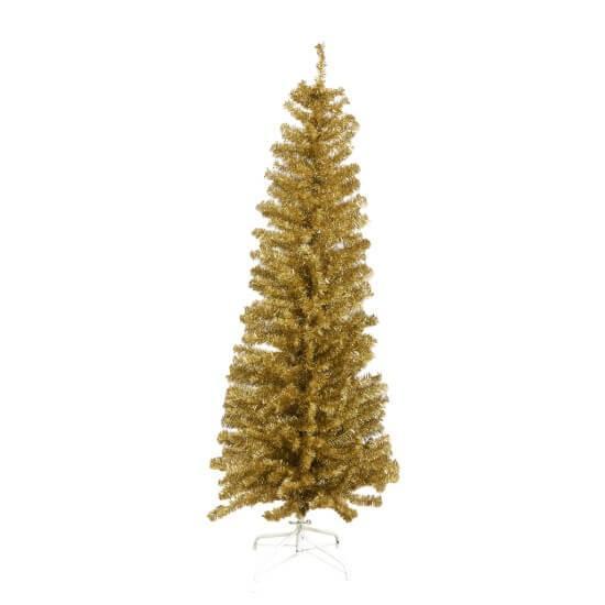 Kunstigt Guld Juletræ 1,8 m - Perfekt til Jul!