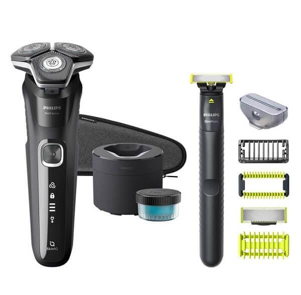 Philips Shaver Series 5 S5898/79 med OneBlade - Udsalg!
