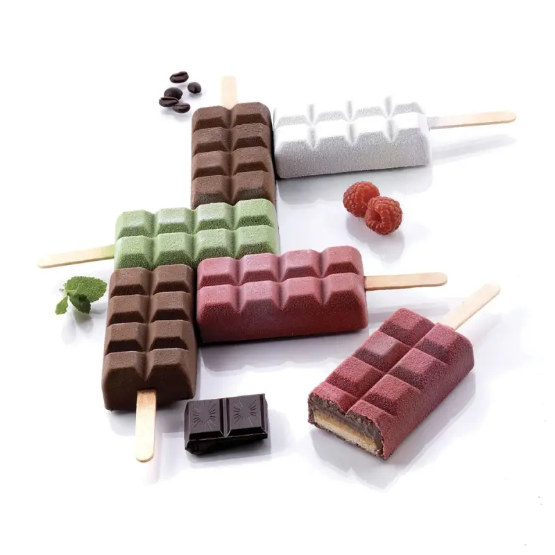 Silikomart Choco Stick Sæt - 12 Pinde til Bagning