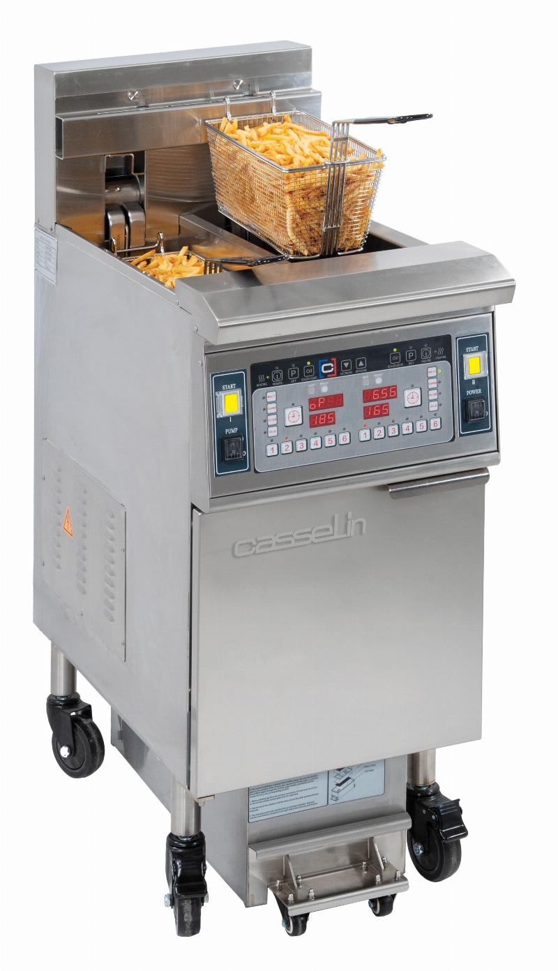 Elektrisk Frituregryde Med Filtrering 2 X 12 Liter 17kw
