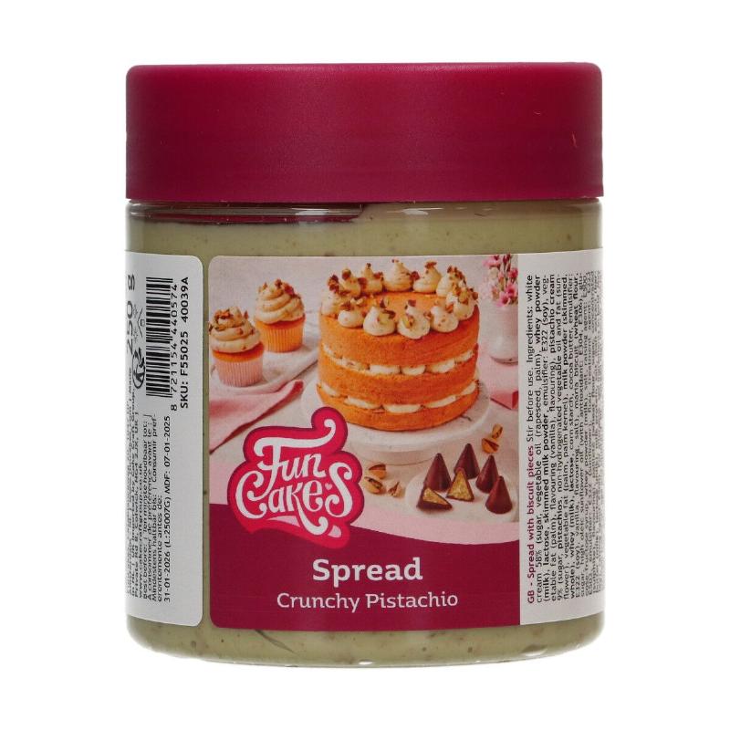 Funcakes Crunchy Pistachio Spread   250g