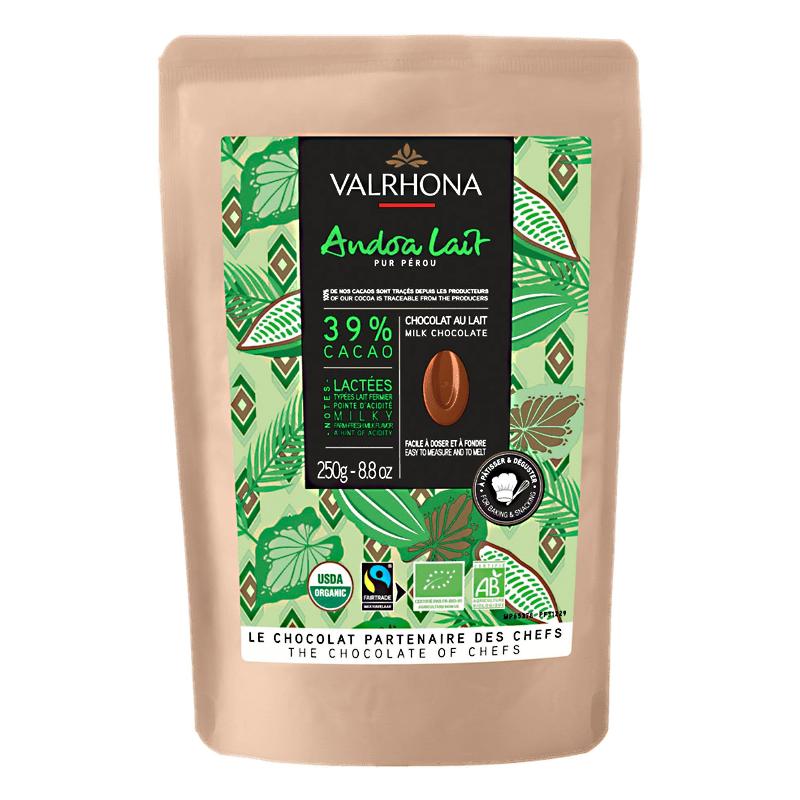 Andoa 39  Mælkechokolade  250 G