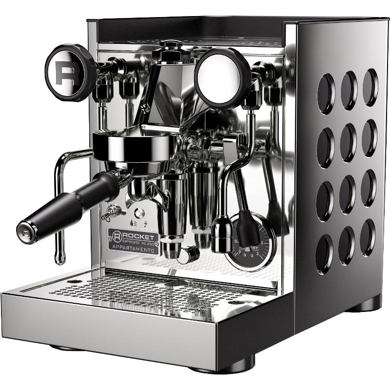 Appartamento Tca Espressomaskine  Krom Sort
