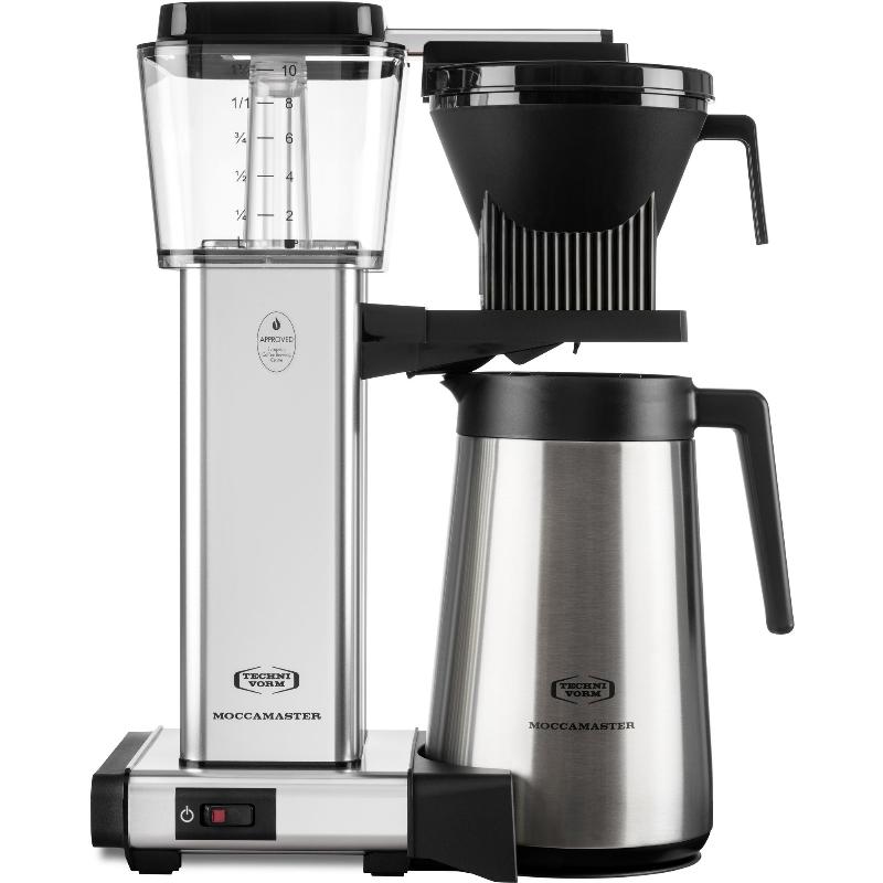 Automatic Thermo Kaffebrygger 1 25 Liter Polished Silver