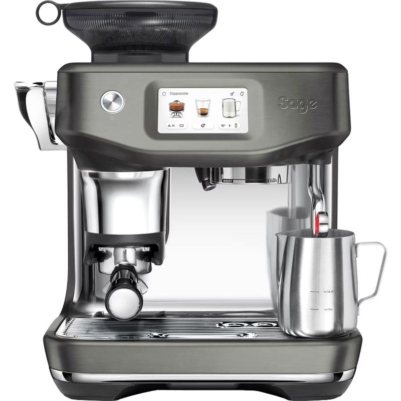 Barista Touch?  Impress Ses881 Espressomaskine  Black Steel