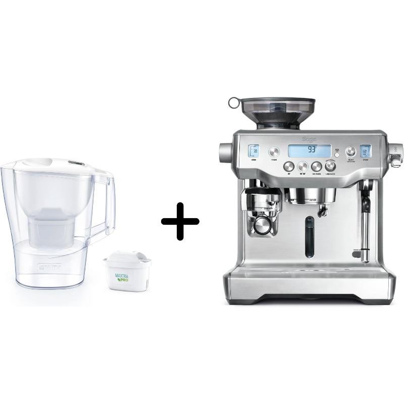 Bes980 The Oracle Espressomaskine   Brita Aluna Filterkande