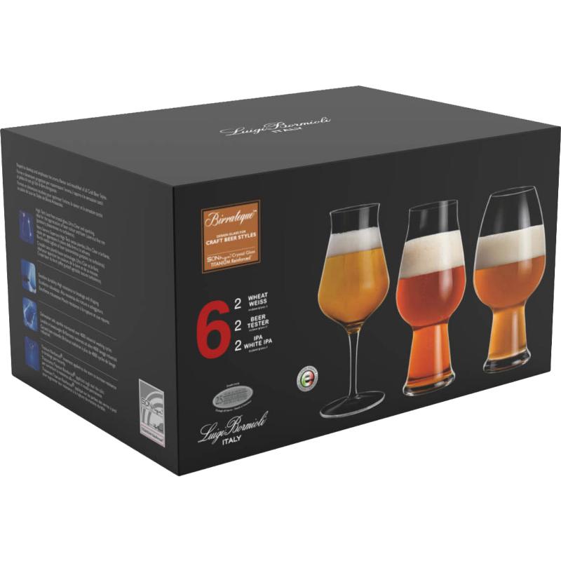 Birrateque ølglas 6 Dele