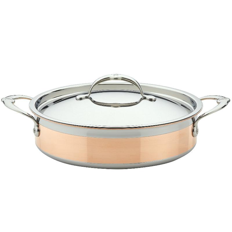 Copperbond Sauterpande Med Låg 26 Cm