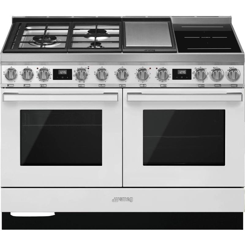 Cpf120igmpwh Portofino Gas Induktionskomfur  Hvid