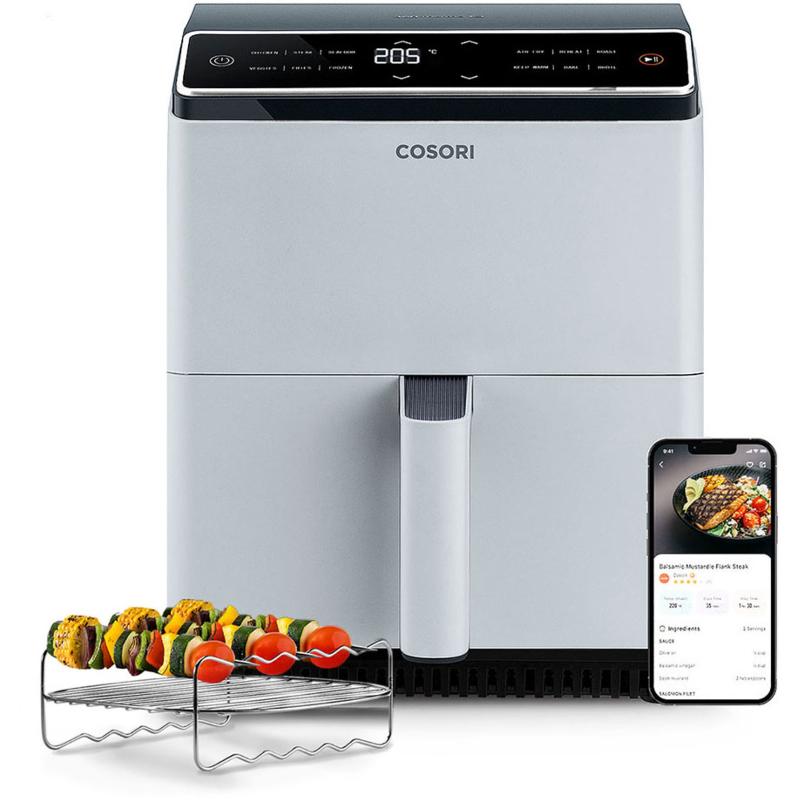 Dual Blaze Airfryer  Lysegrå