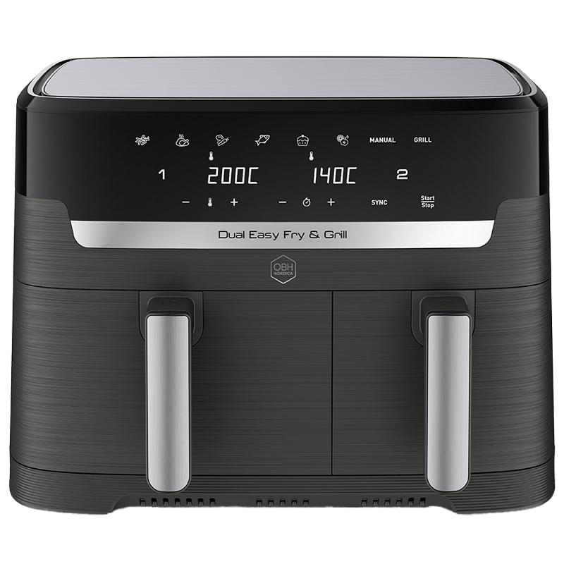 Dual Easy Fry   Grill Airfryer 8 3 Liter