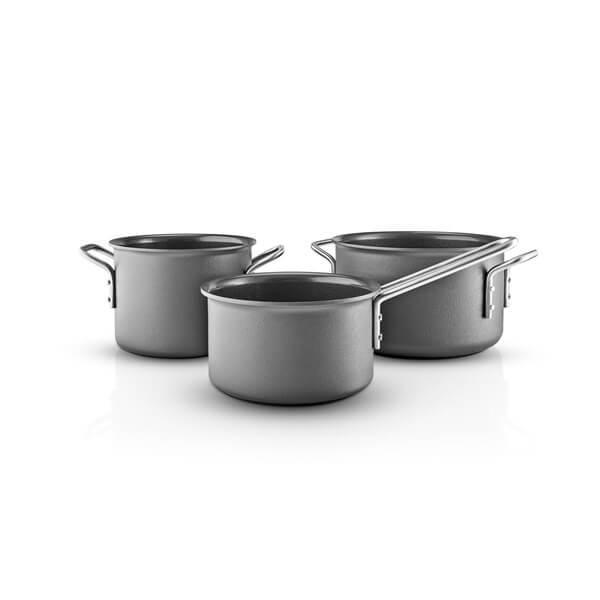 Eva Trio Grey Line Grydesæt 3 Dele