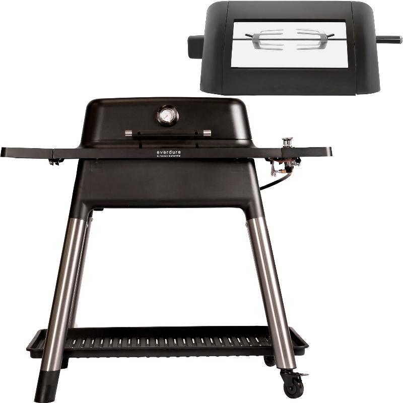 Force Gasgrill   Rottiseri  Mat Sort