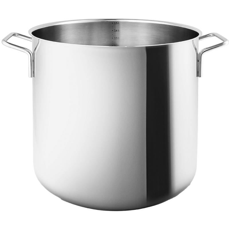 Gryde 15 Liter  Rustfrit Stål