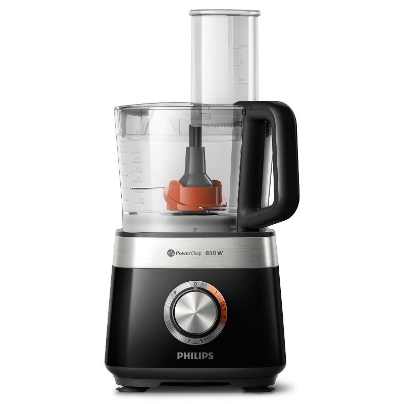 Hr7530 10 Viva Collection Foodprocessor  850 Watt  Sort
