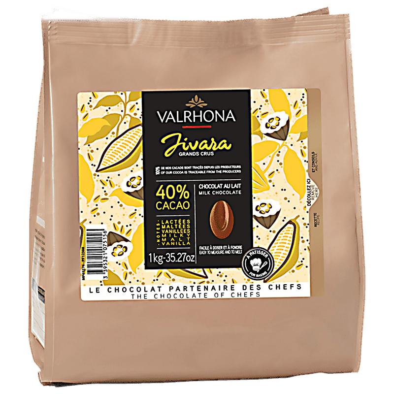 Jivara Mælkechokolade 40  1 Kg