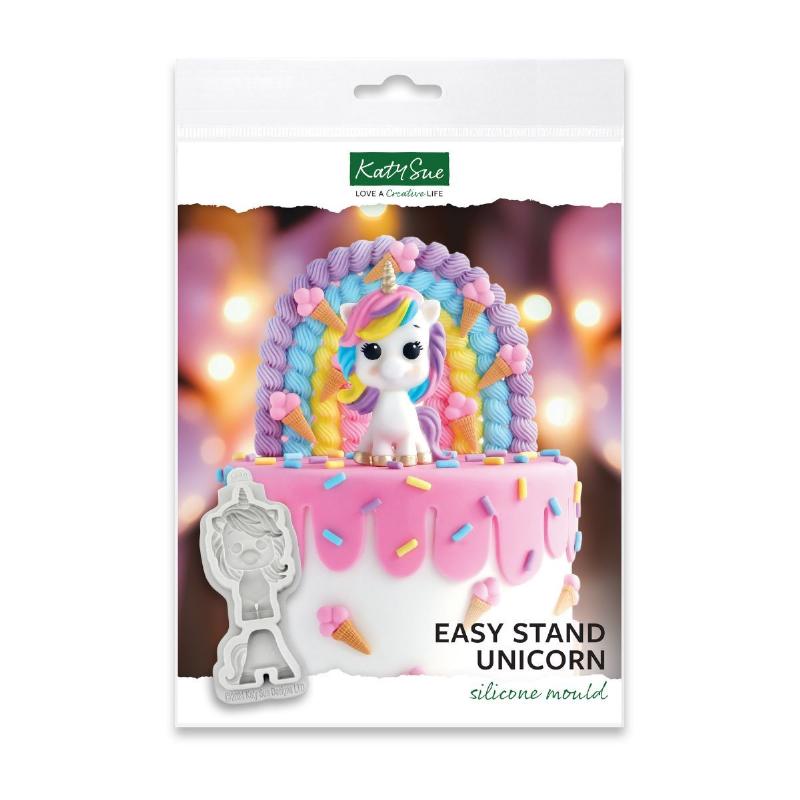 Katy Sue   Easy Stand Unicorn  Silikone Form
