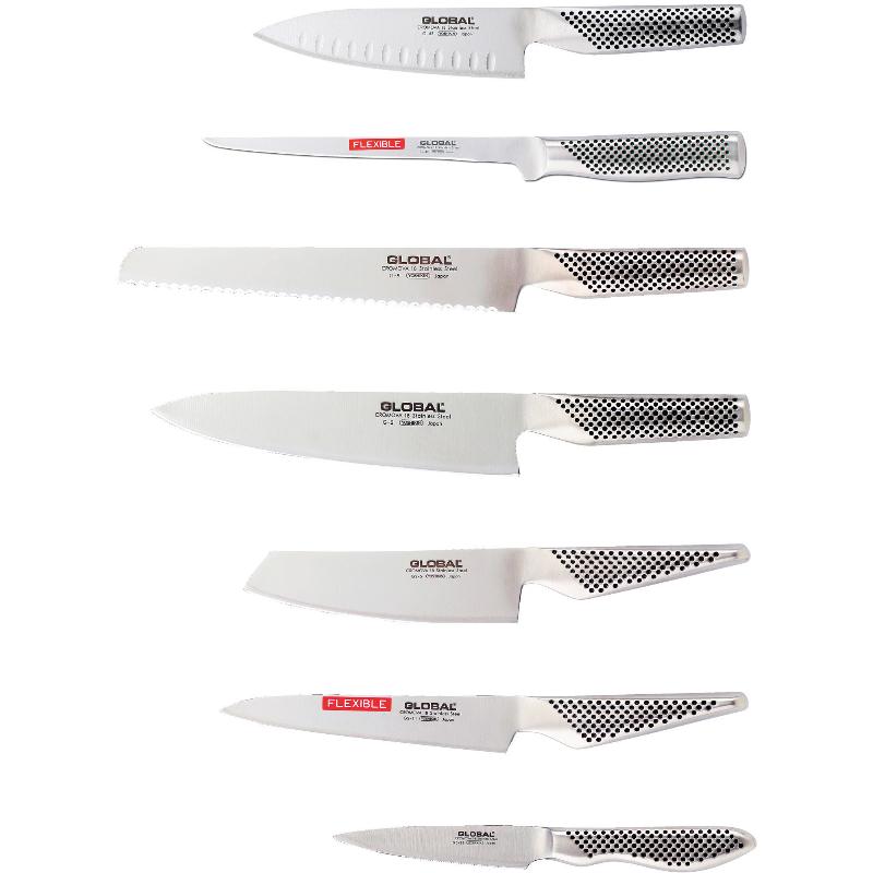 Knivsæt Med 7 Knive
