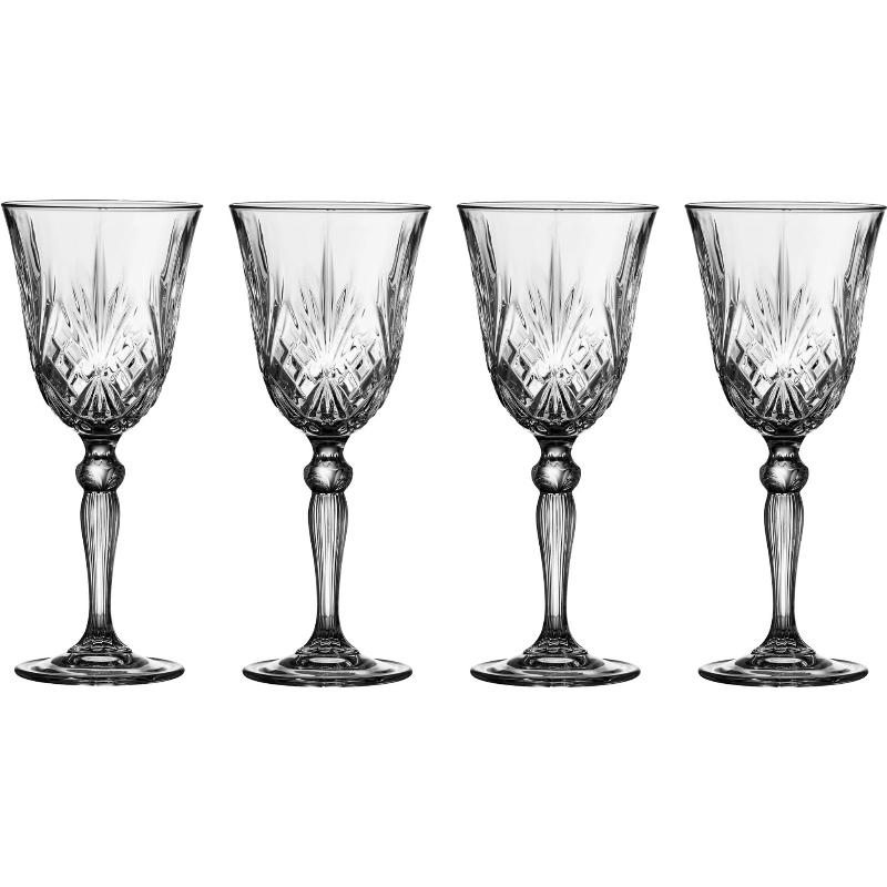 Melodia Hvidvinsglas  4 Stk