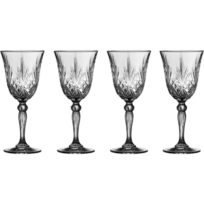 Melodia Rødvinsglas  4 Stk