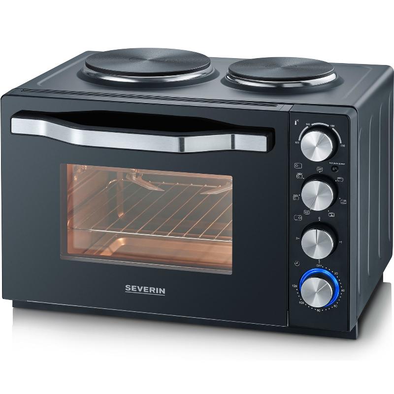 Miniovn Med Kogeplader  30 Liter  2500 W