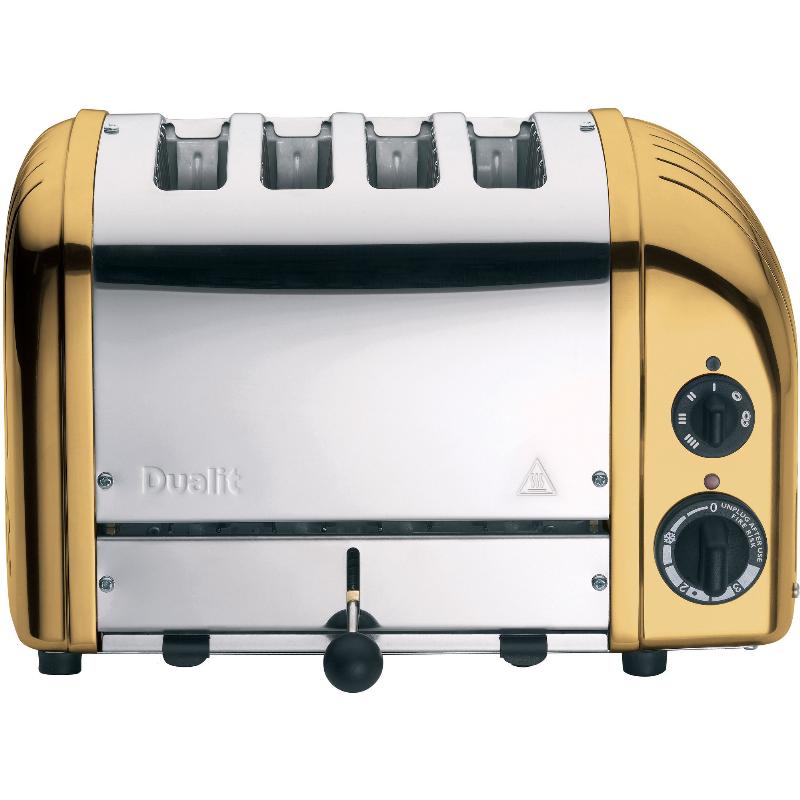 Newgen 4 Skiver Toaster  Guld