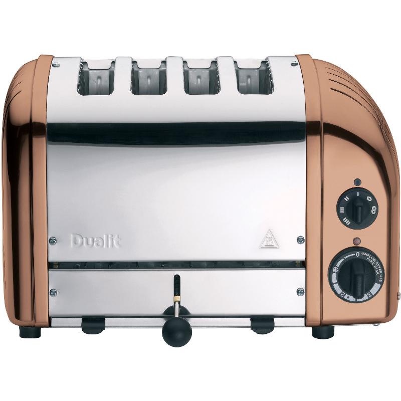 Newgen 4 Skiver Toaster  Kobber