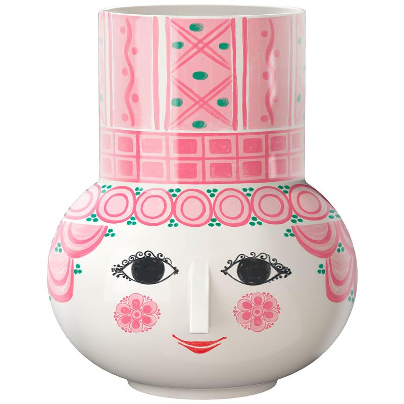Olga Vase 15 Cm  Rosa