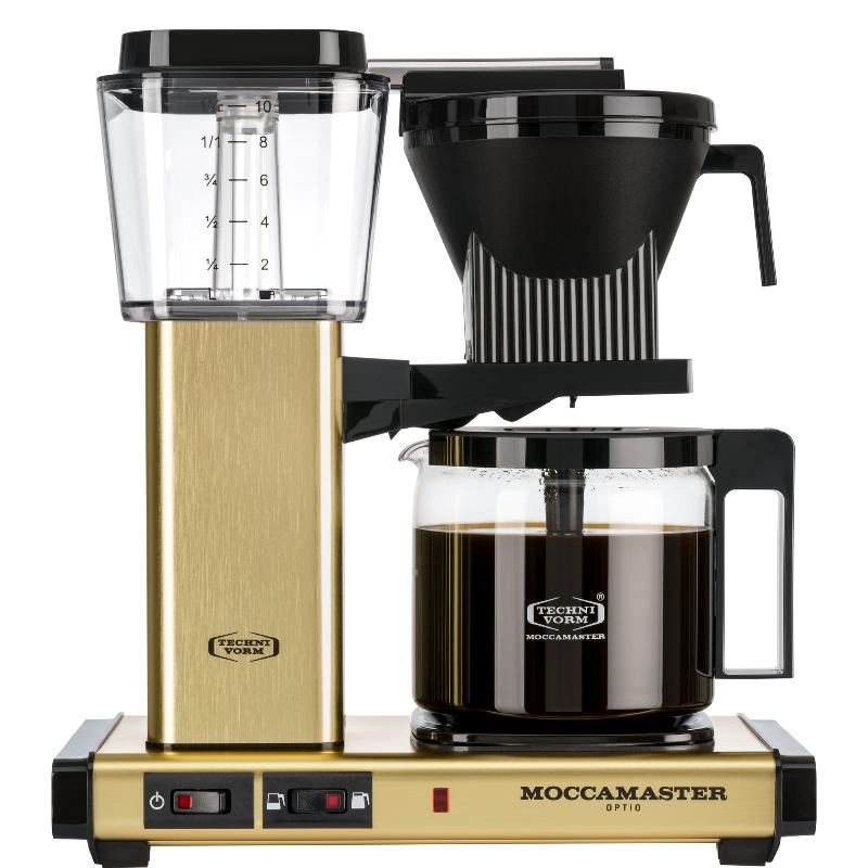 Optio Kaffemaskine 1 25 Liter  Gold