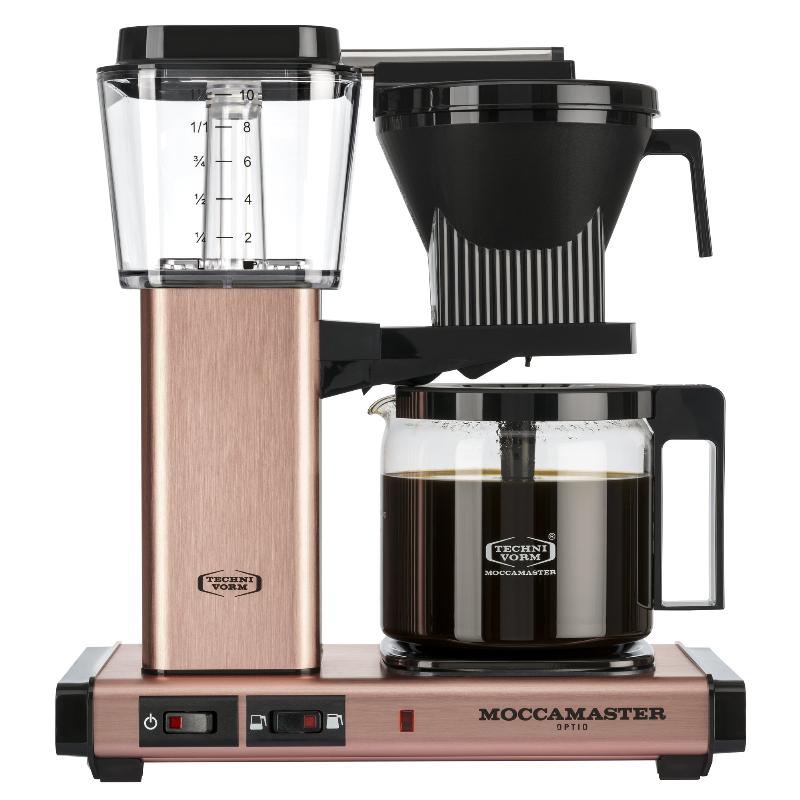 Optio Kaffemaskine 1 25 Liter  Rose Gold