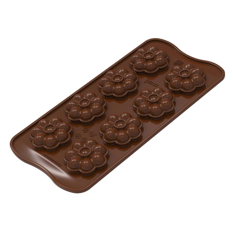 Silikomart Chokoladeform Choco Flower Scg063