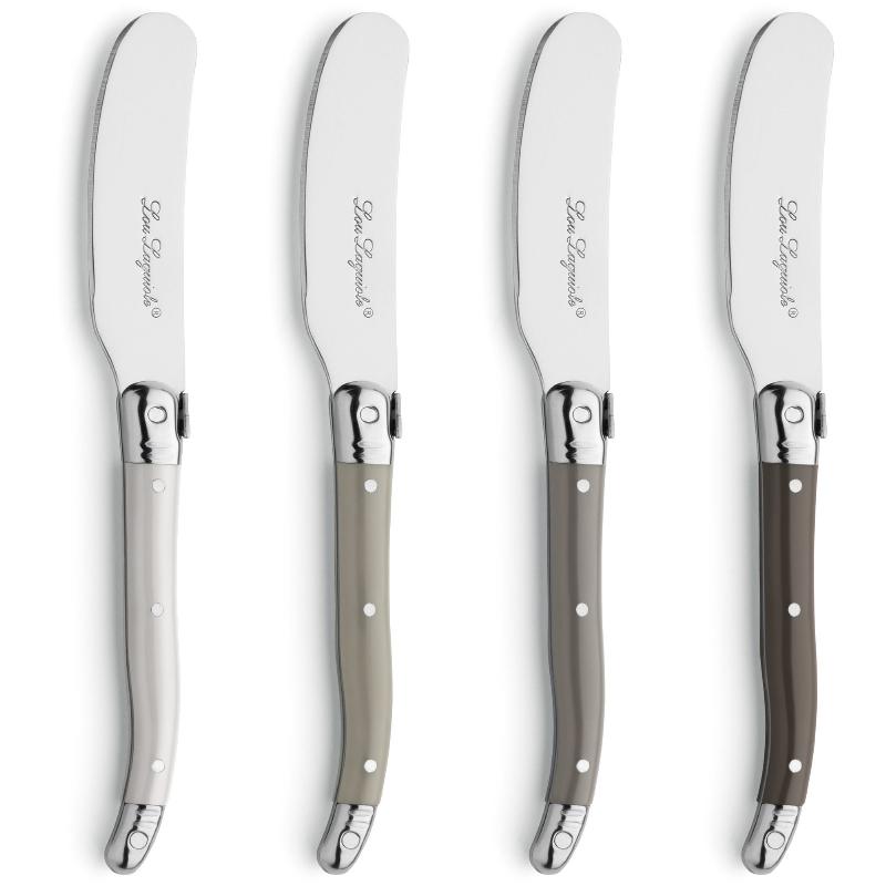 Smørknive 4 Pak  Blandede Farver