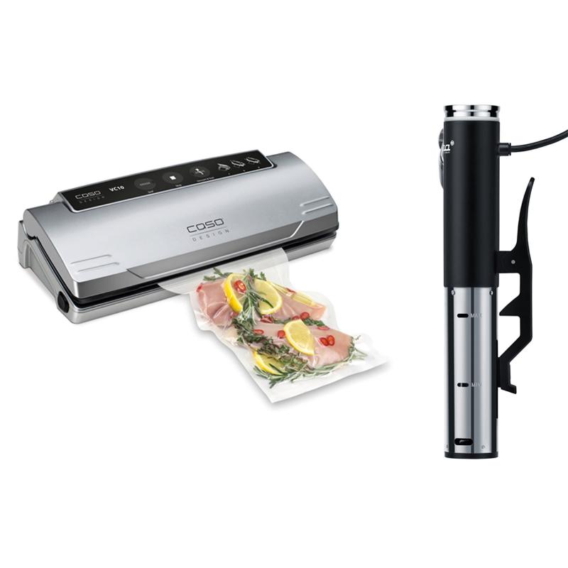 Sous Vide Sæt  Cirkulator Og Vakuumpakker