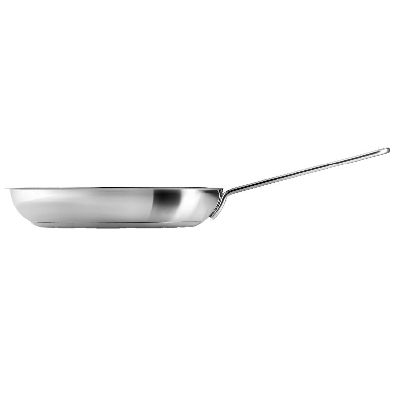 Stegepande Med Keramisk Slip Let?  28 Cm  Rustfrit Stål