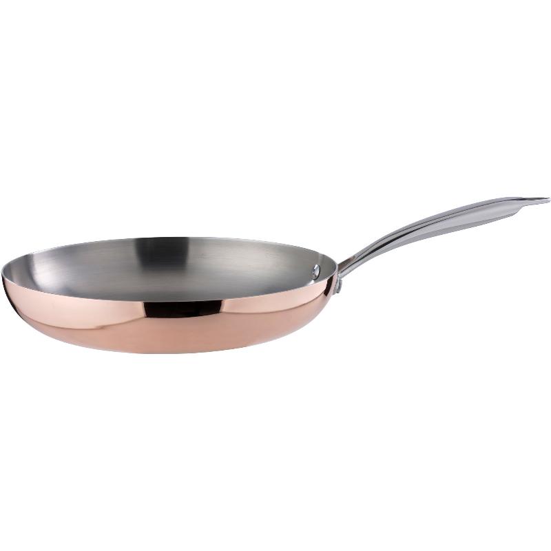 Stegepande ø 28 Cm Kobber
